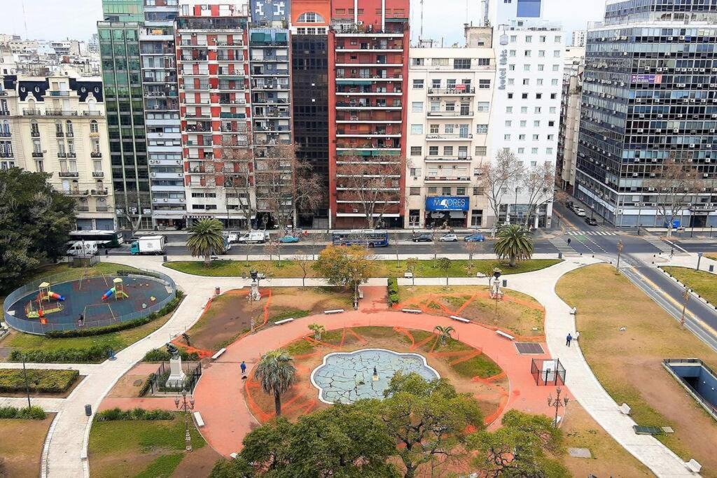 布宜诺斯艾利斯Boureau Congreso P. 12° Vista Panoramica 45 M2公寓 外观 照片