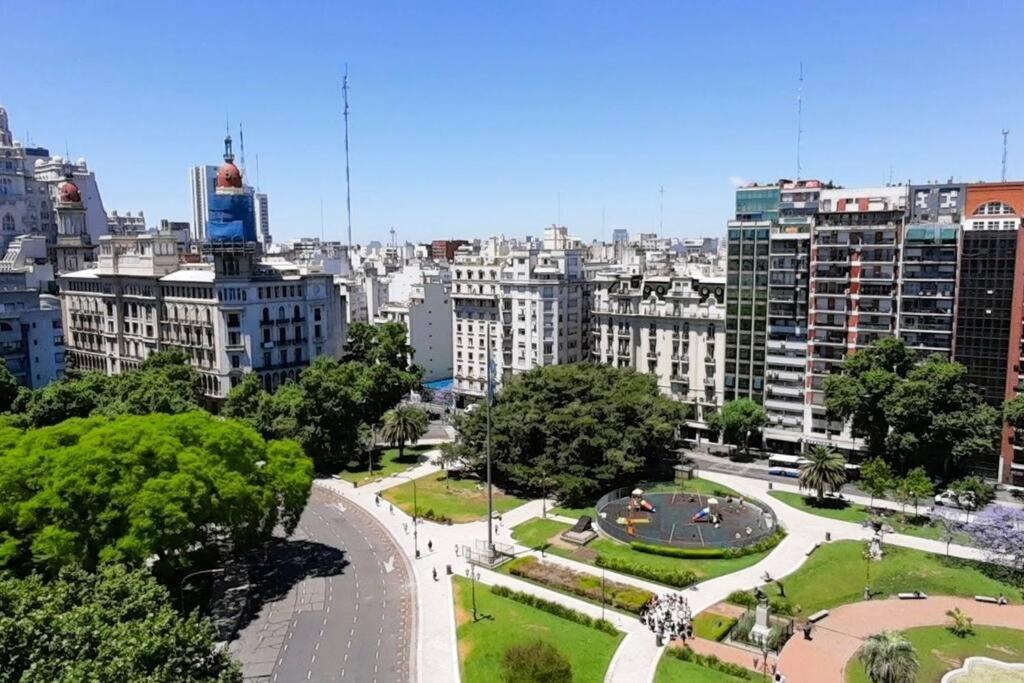 布宜诺斯艾利斯Boureau Congreso P. 12° Vista Panoramica 45 M2公寓 外观 照片