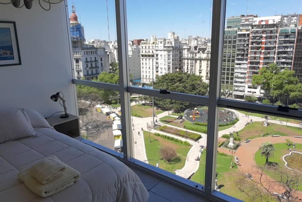 布宜诺斯艾利斯Boureau Congreso P. 12° Vista Panoramica 45 M2公寓 外观 照片